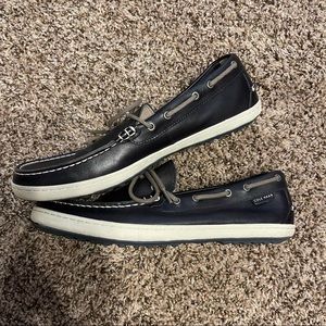 Cole Haan Navy Boat Shoes (11 1/2 Mens)